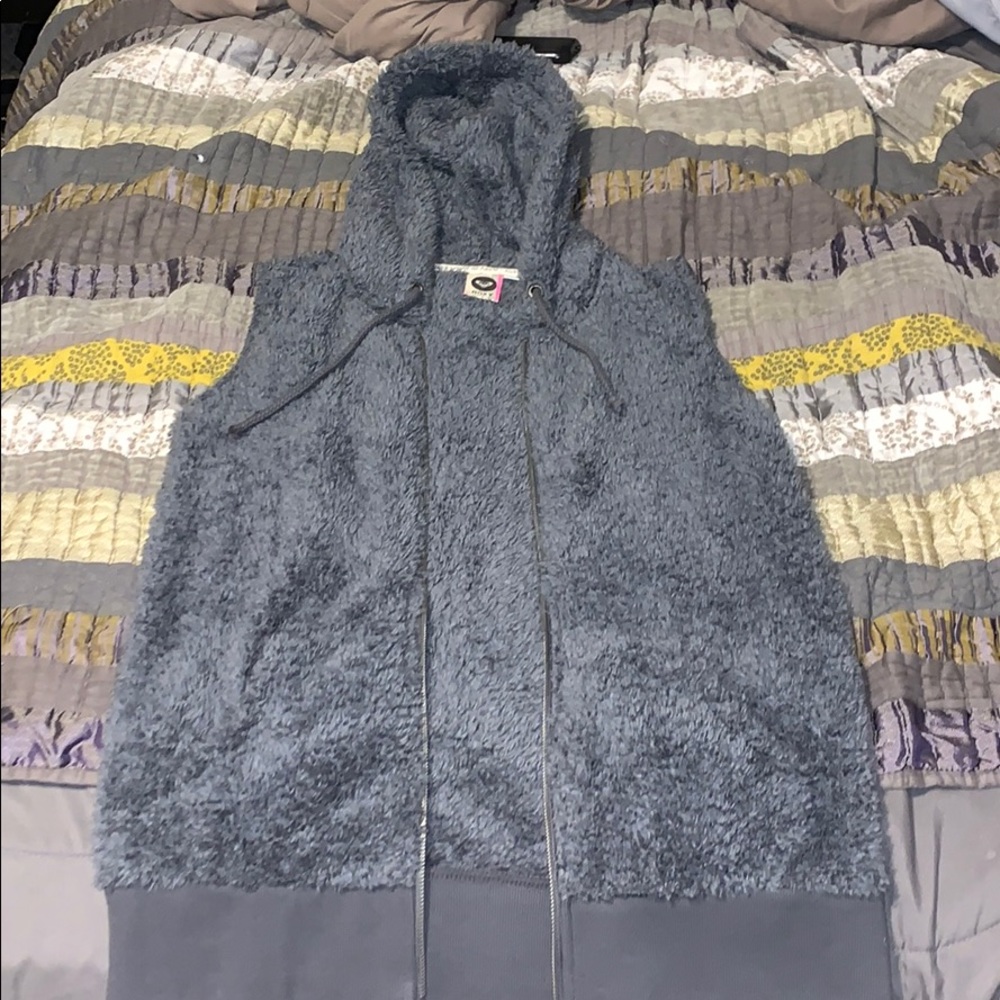 Fuzzy vest